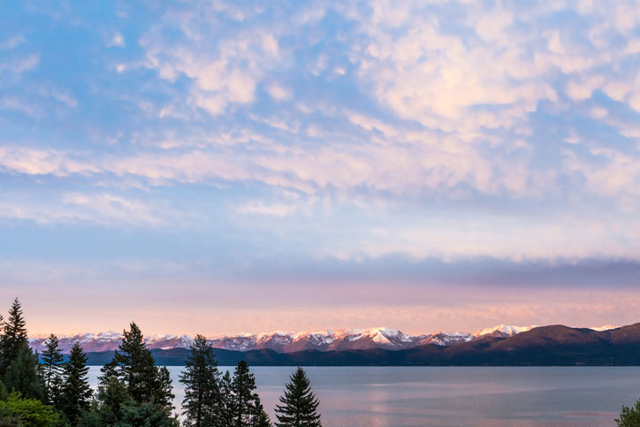 flathead lake, mt